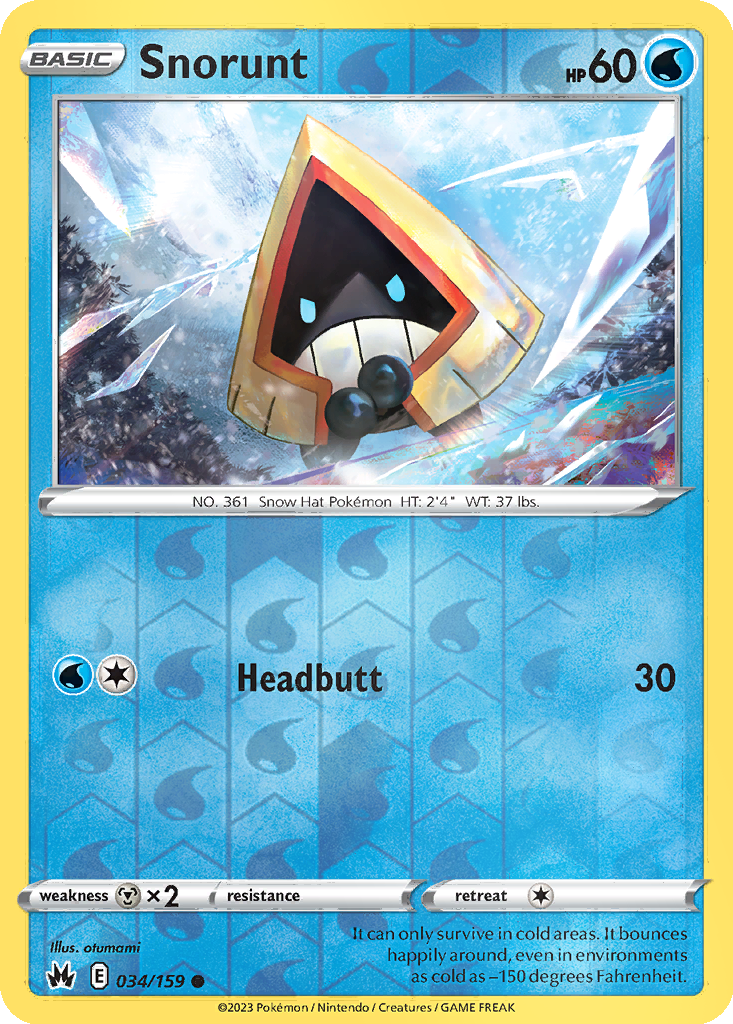 Snorunt [Reverse Holo] #34