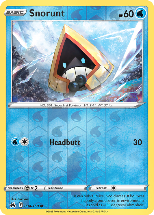 Snorunt [Reverse Holo] #34
