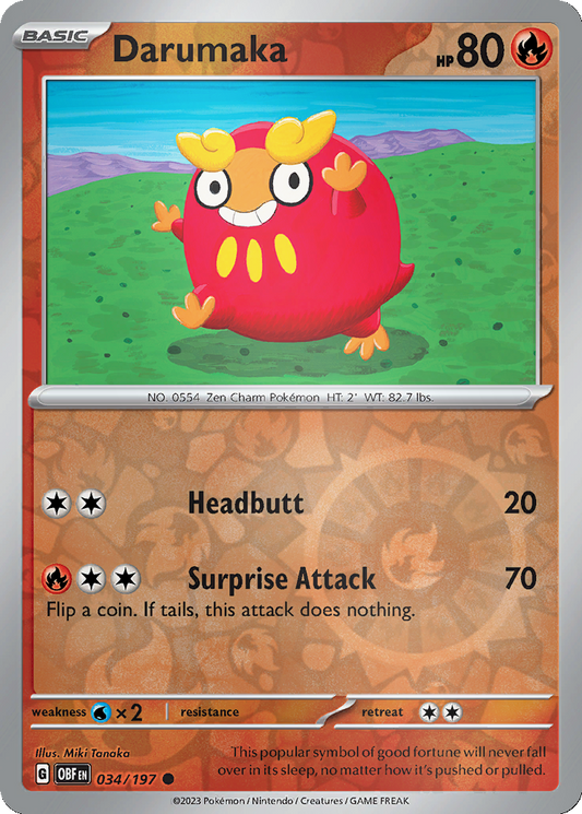 Darumaka [Reverse Holo] #34
