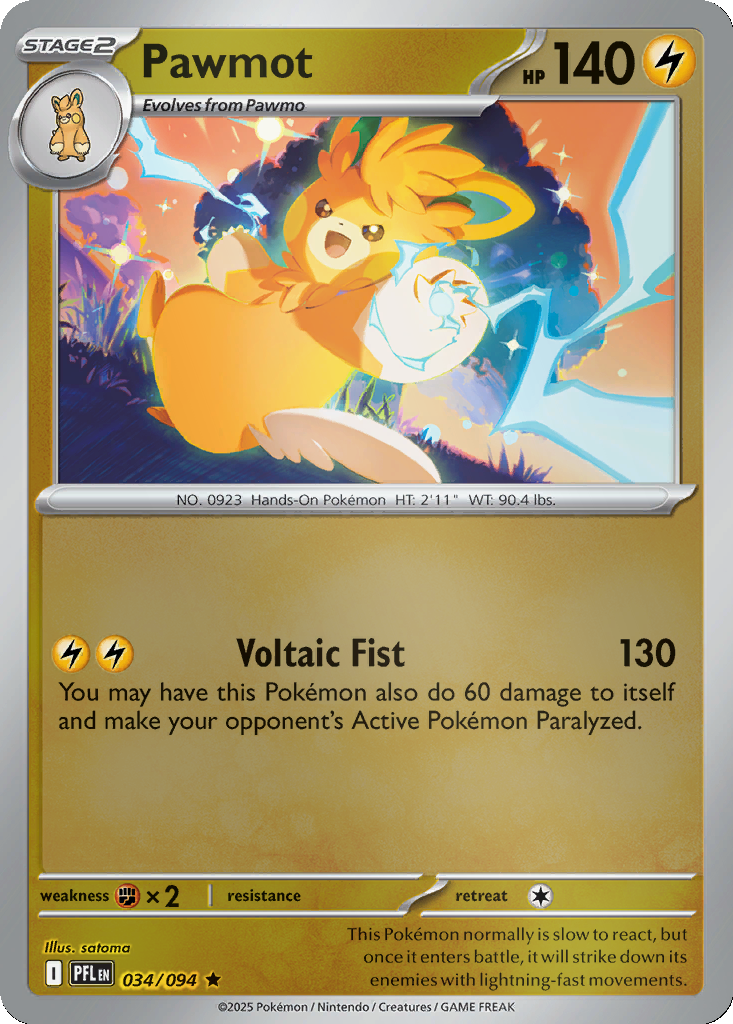 Pawmot [Reverse Holo] #34