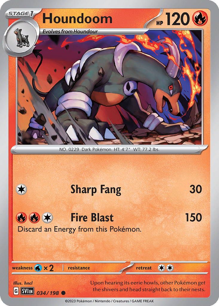 Houndoom #34