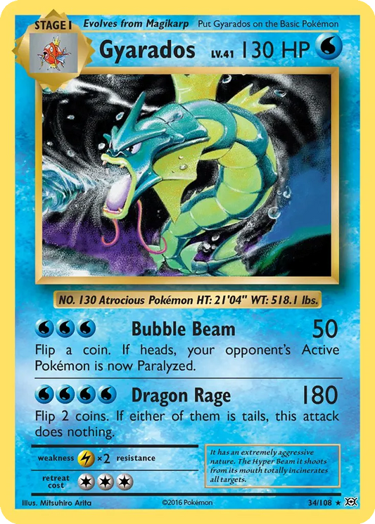 Gyarados [Prerelease] #34