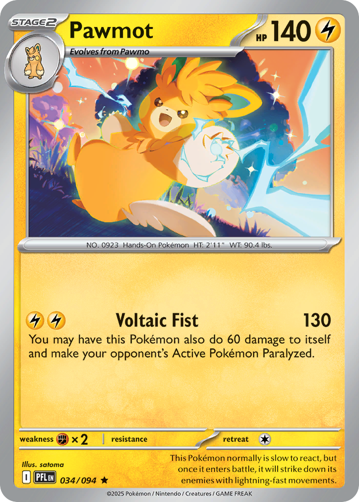 Pawmot Phantasmal Flames 34