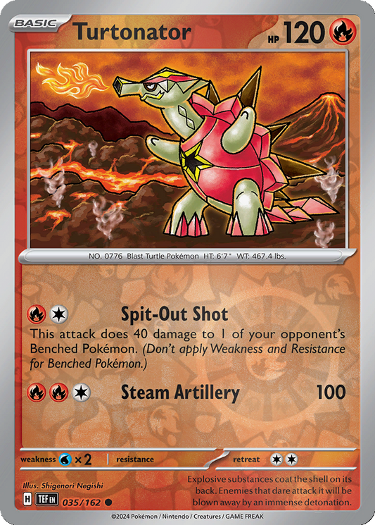 Turtonator [Reverse Holo] #35