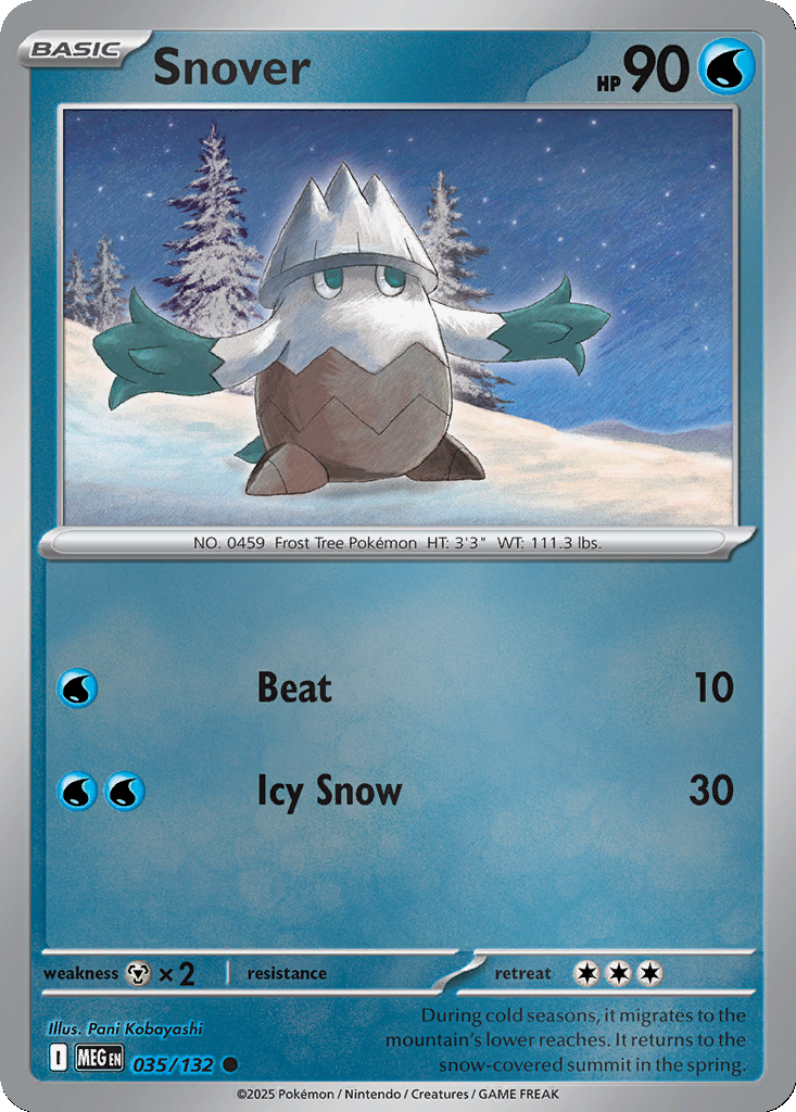 Snover [Reverse Holo] #35