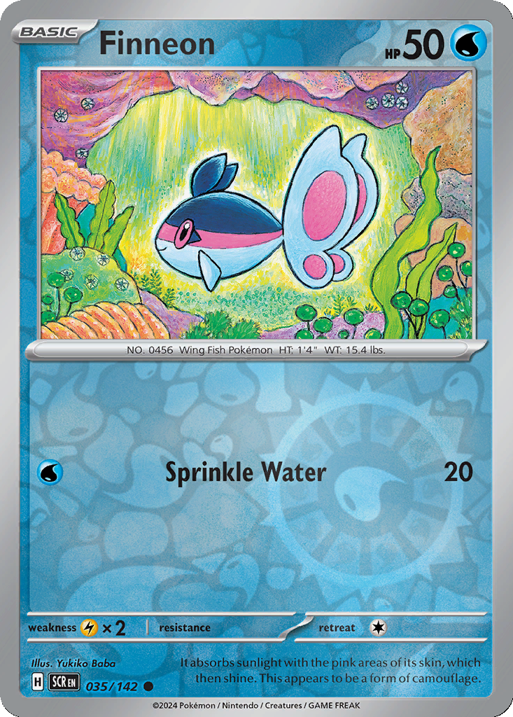 Finneon [Reverse Holo] #35