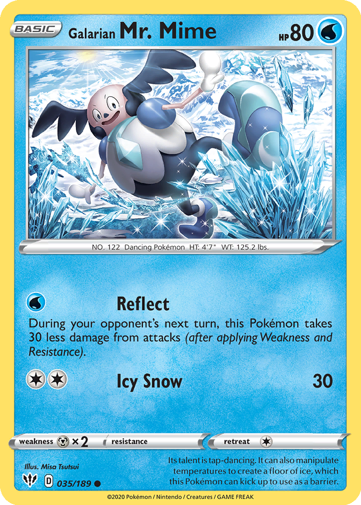 Galarian Mr. Mime #35