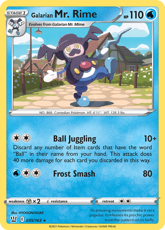 Galarian Mr. Rime #35