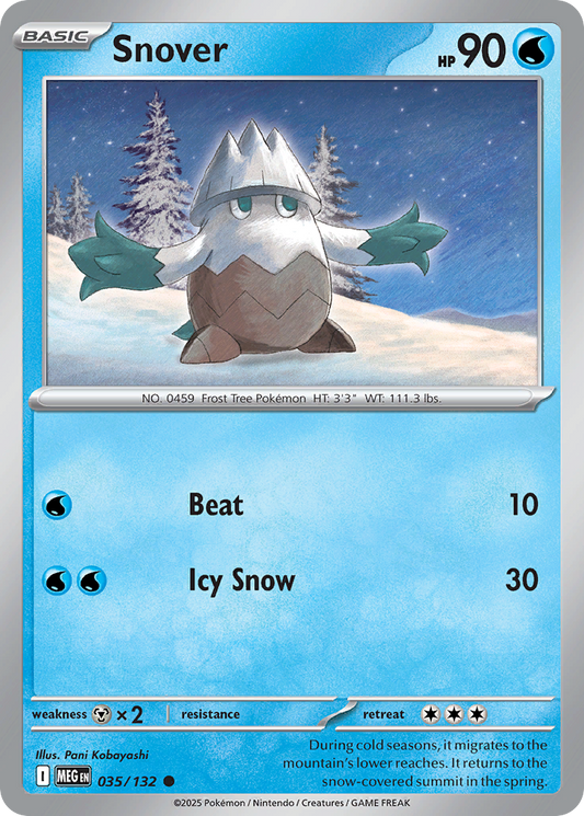 Snover Mega Evolution 35