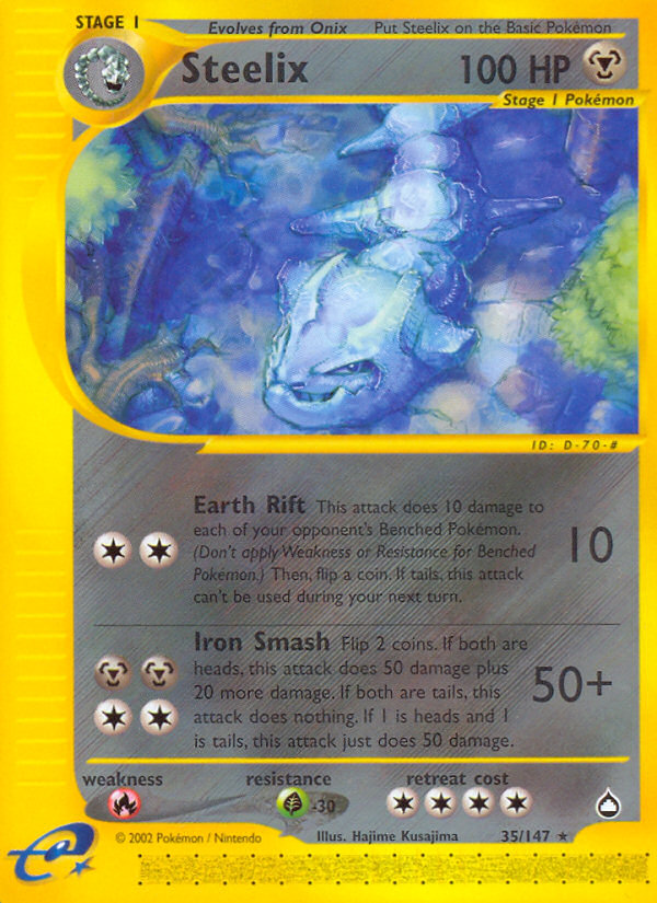 Steelix Aquapolis 35