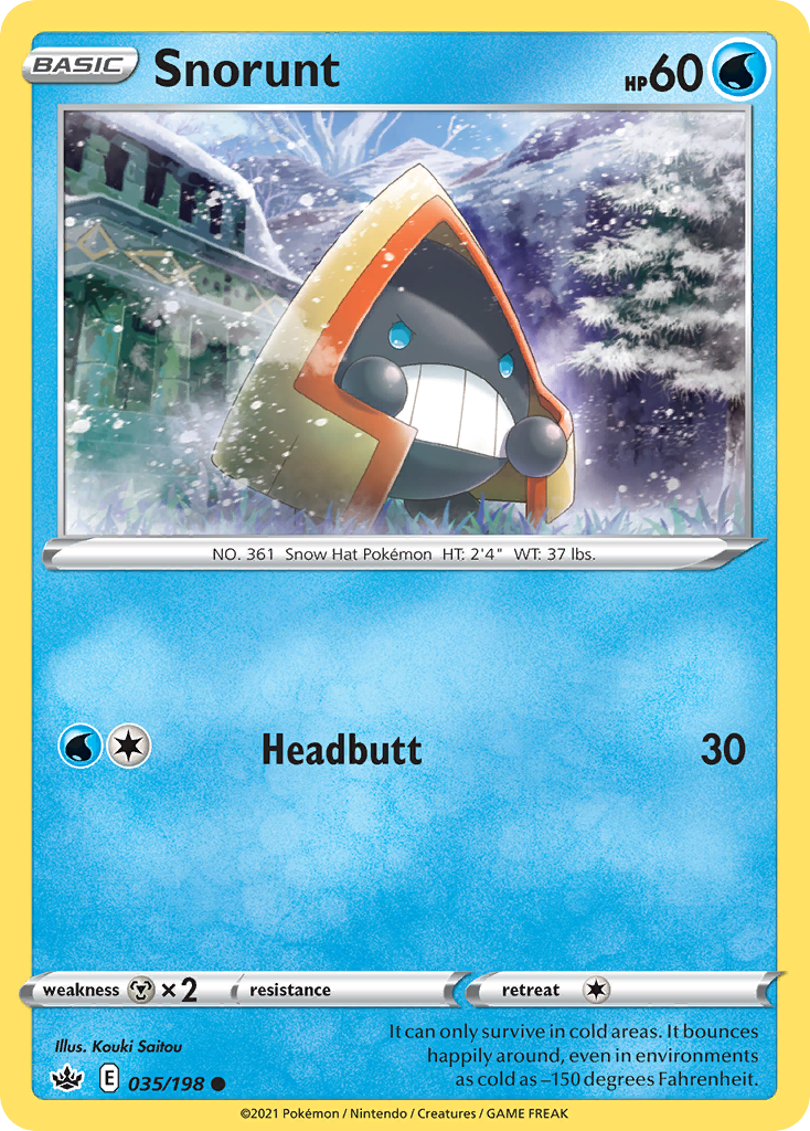 Snorunt Chilling Reign 35