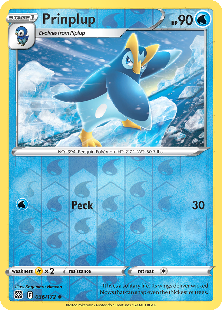 Prinplup [Reverse Holo] #36