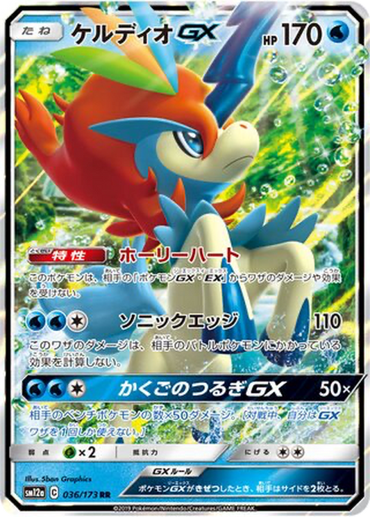 Keldeo GX #36