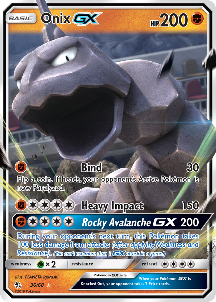 Onix-GX Hidden Fates 36