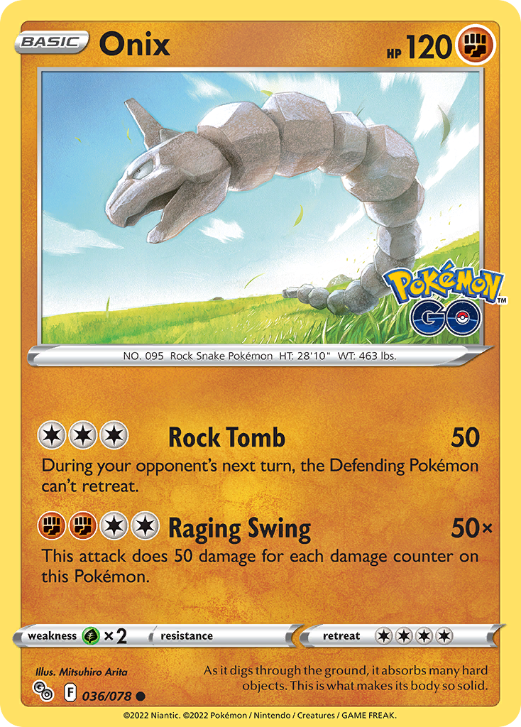 Onix Pokémon GO 36