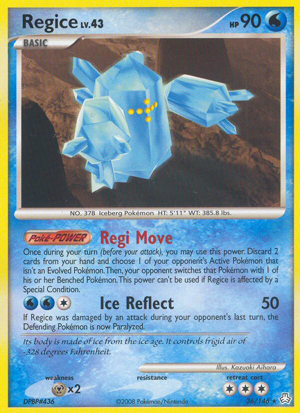 Regice Legends Awakened 36