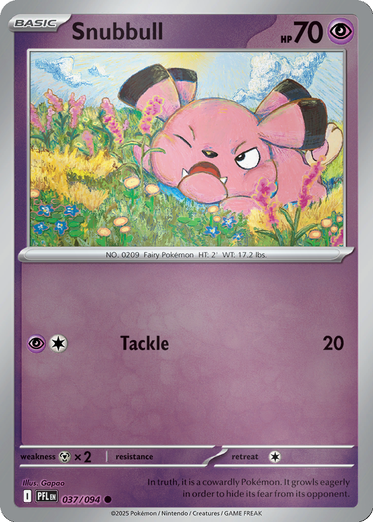 Snubbull [Reverse Holo] #37