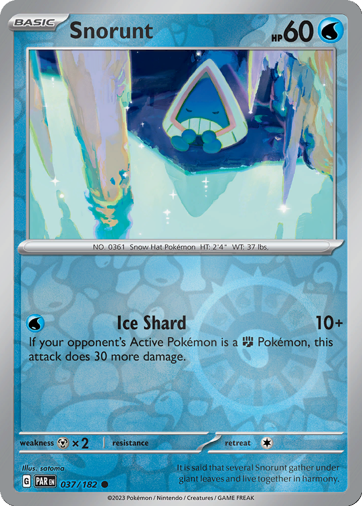 Snorunt [Reverse Holo] #37