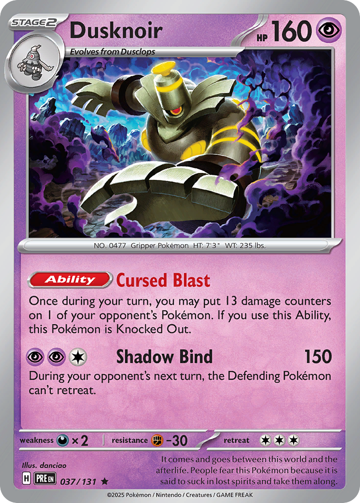 Dusknoir [Reverse] #37