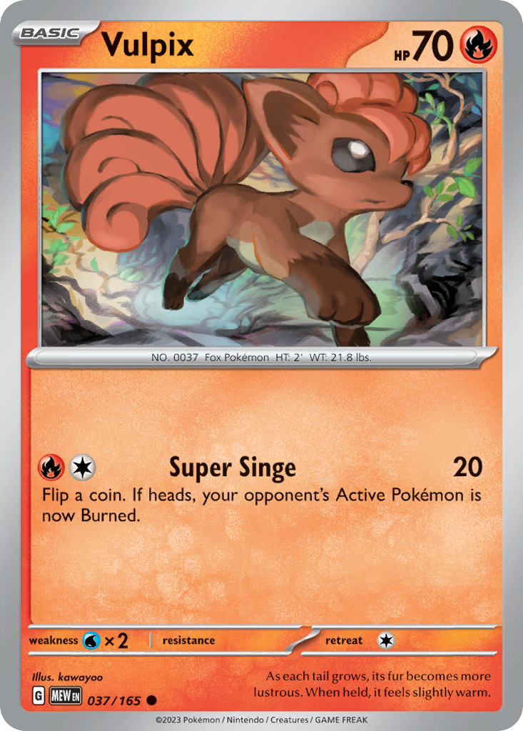 Vulpix 151 37