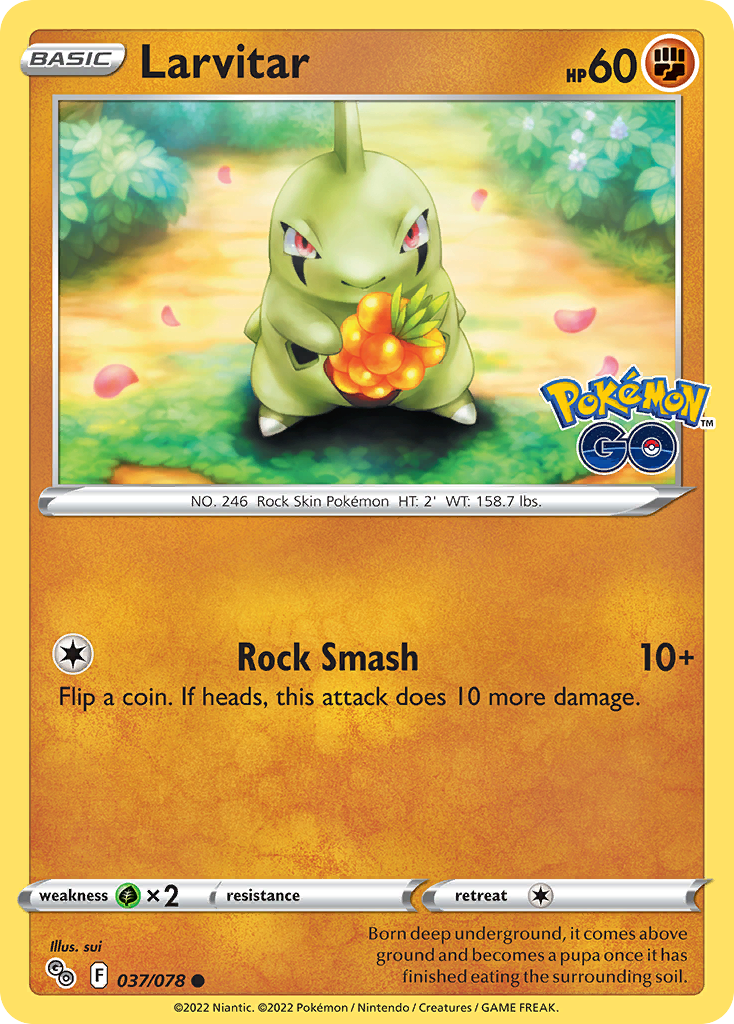 Larvitar Pokémon GO 37