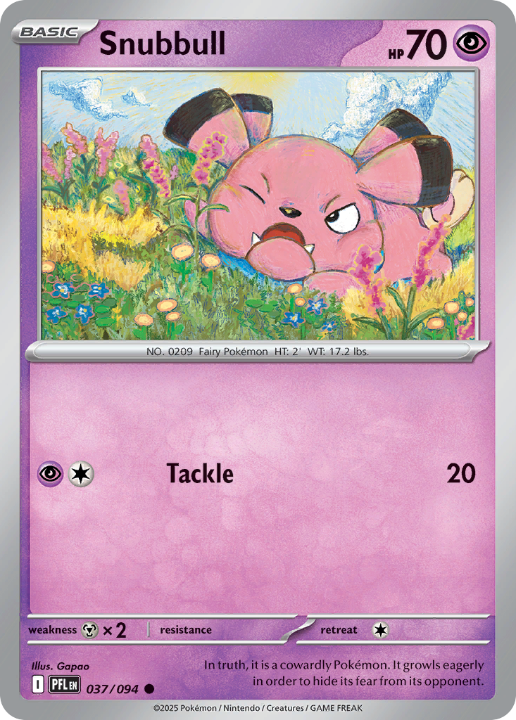 Snubbull Phantasmal Flames 37