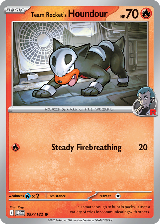 Team Rocket's Houndour Destined Rivals 37