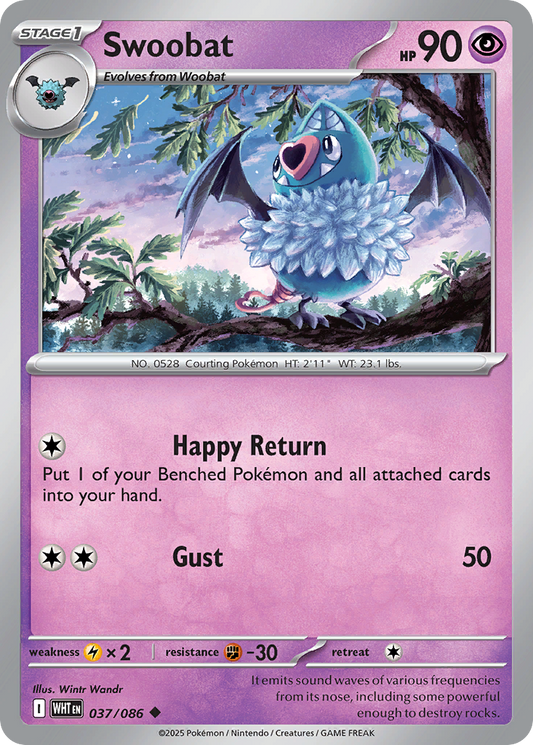 Swoobat White Flare 37