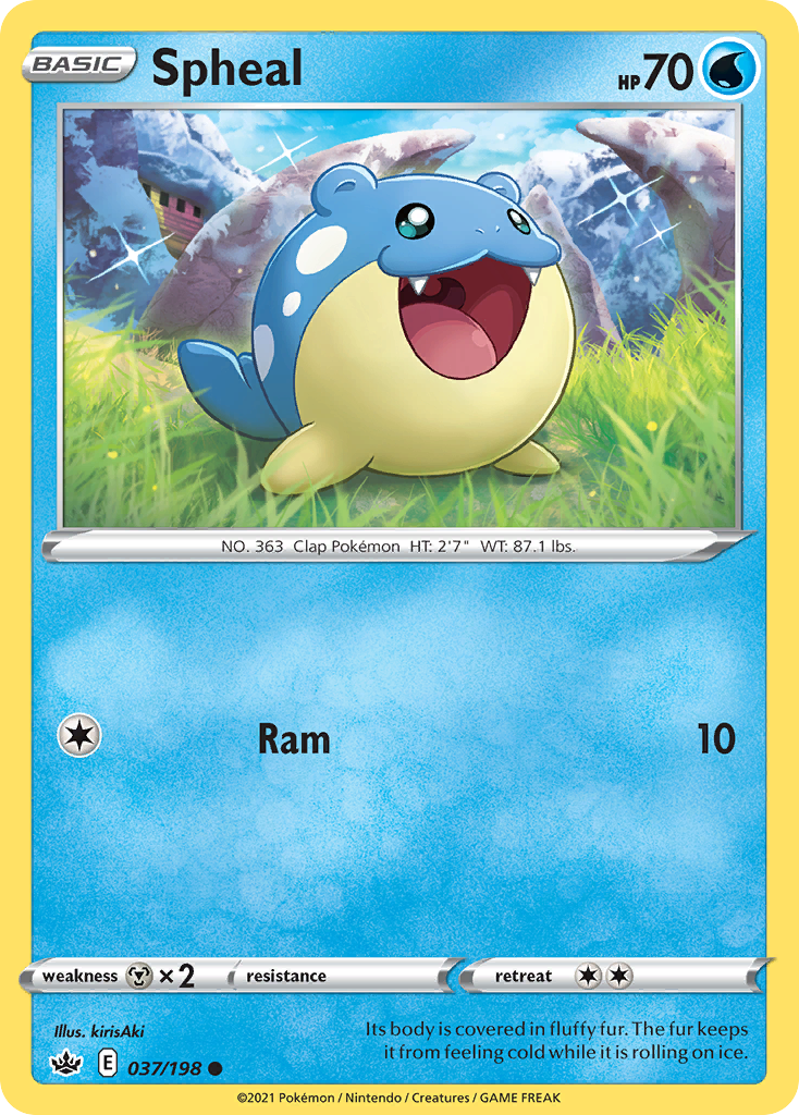 Spheal Chilling Reign 37
