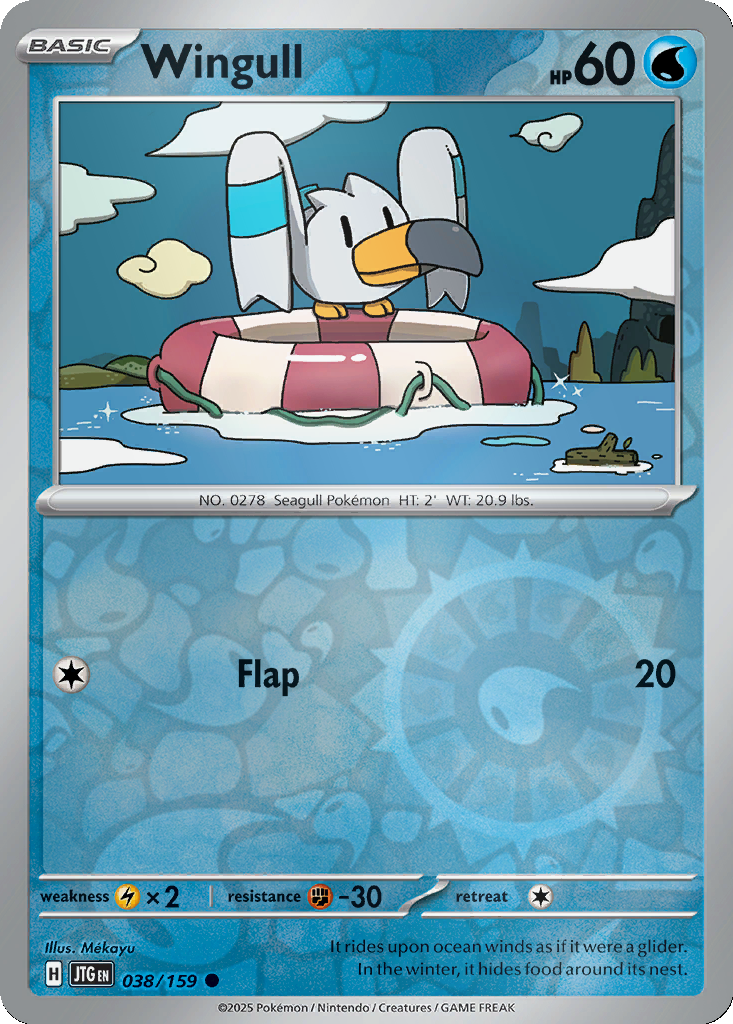 Wingull [Reverse Holo] #38