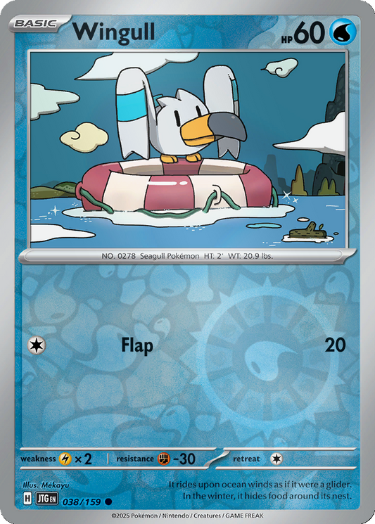 Wingull [Reverse Holo] #38