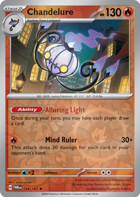 Chandelure [Reverse Holo] #38
