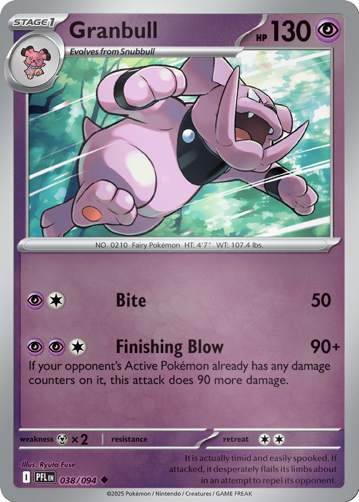 Granbull [Reverse Holo] #38