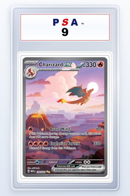 Charizard ex #199 PSA 9
