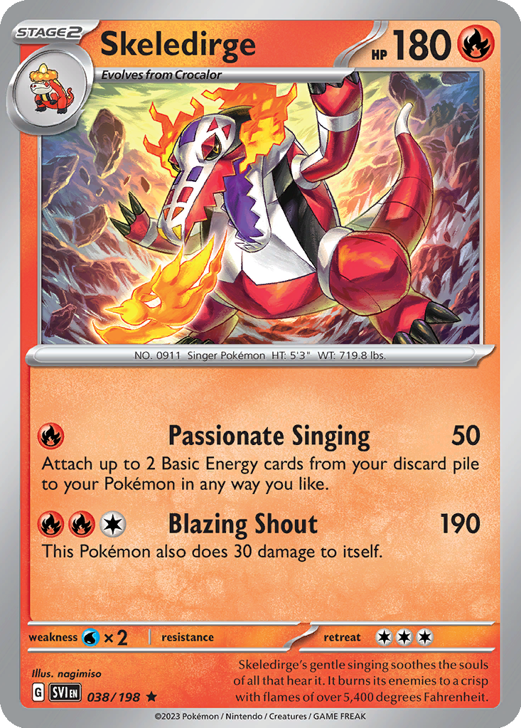 Skeledirge [Holo] #38