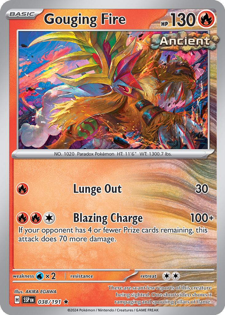 Gouging Fire [Holo] #38