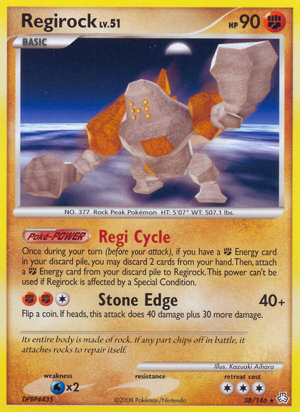 Regirock Legends Awakened 38