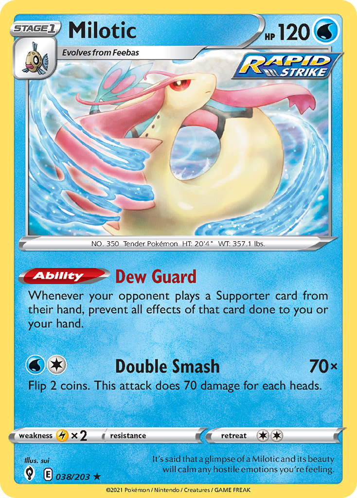Milotic Evolving Skies 38