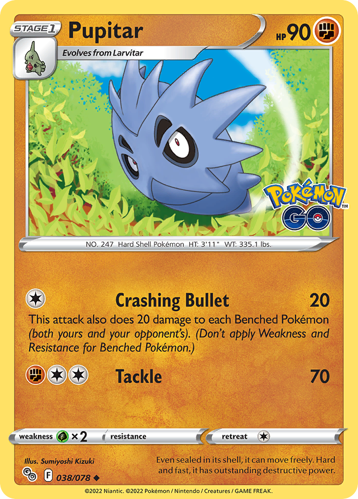 Pupitar Pokémon GO 38