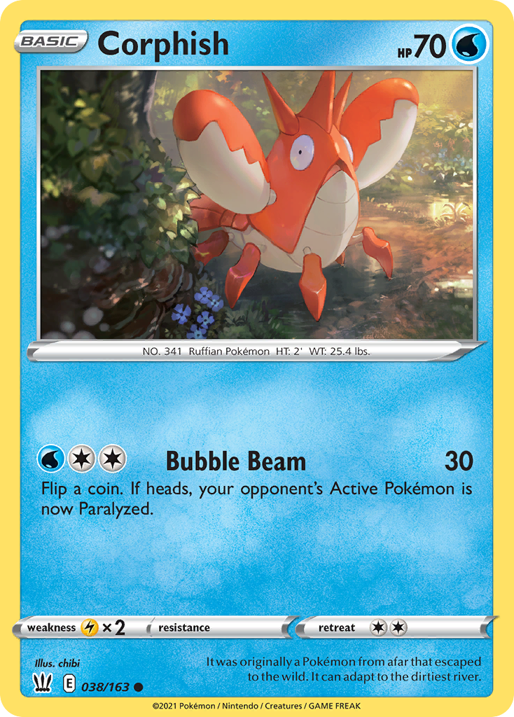 Corphish Battle Styles 38