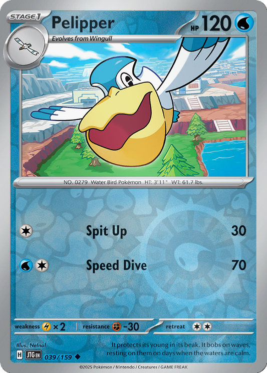 Pelipper [Reverse Holo] #39