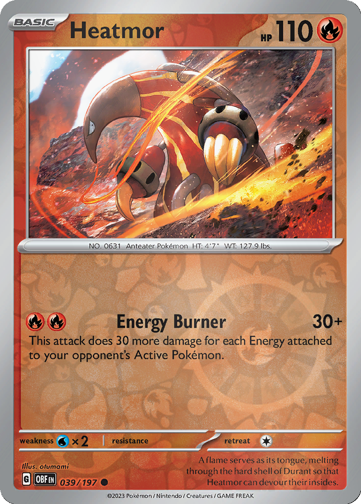 Heatmor [Reverse Holo] #39