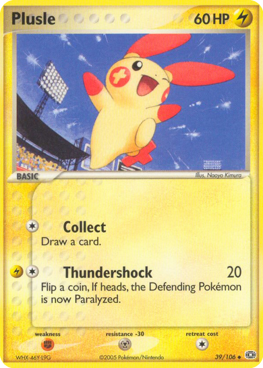 Plusle [Reverse Holo] #39