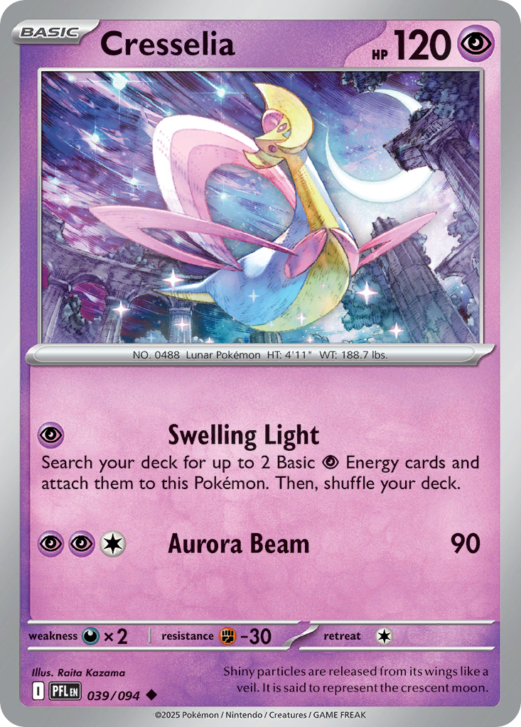 Cresselia Phantasmal Flames 39