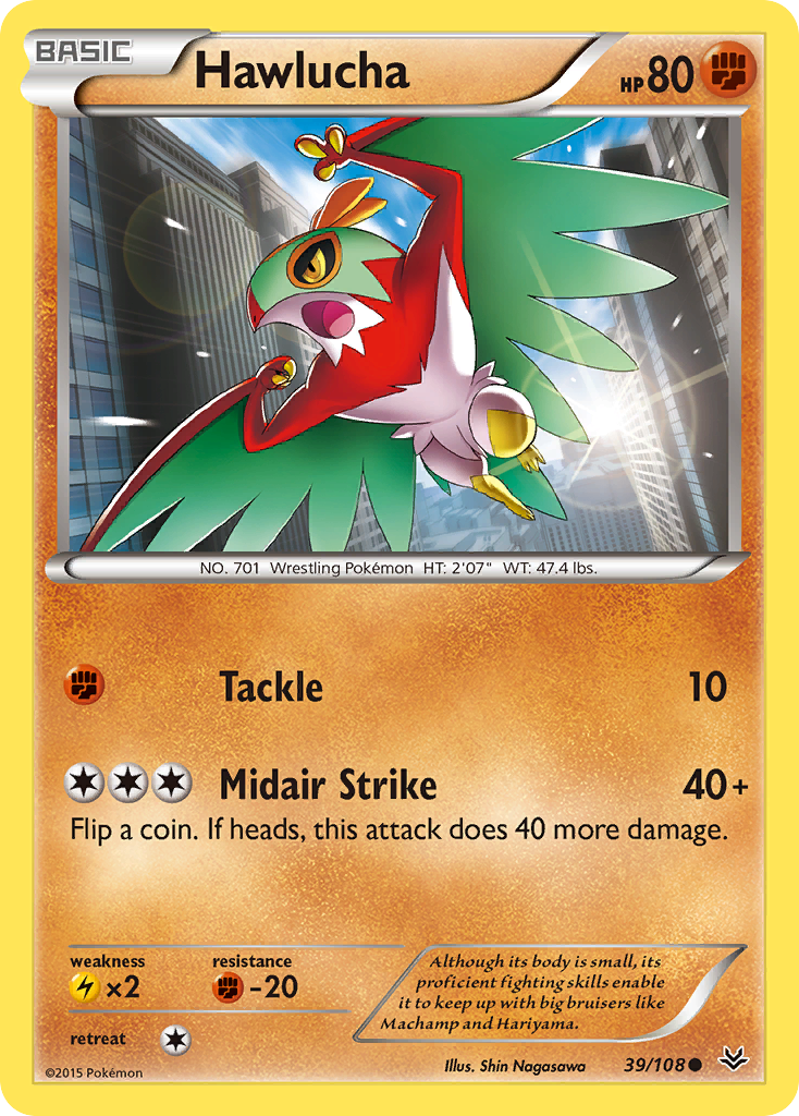 Hawlucha Roaring Skies 39