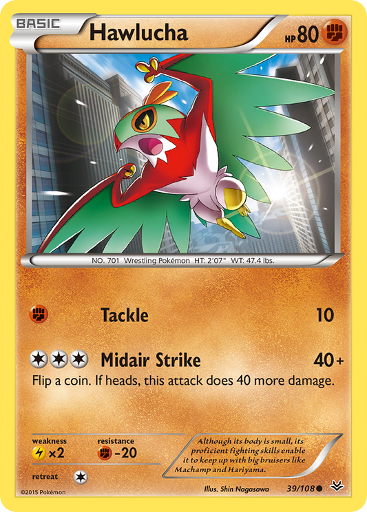 Hawlucha Roaring Skies 39