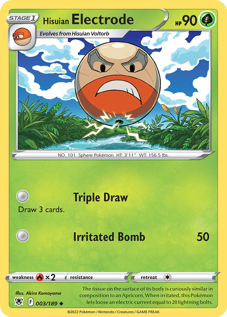 Hisuian Electrode #3