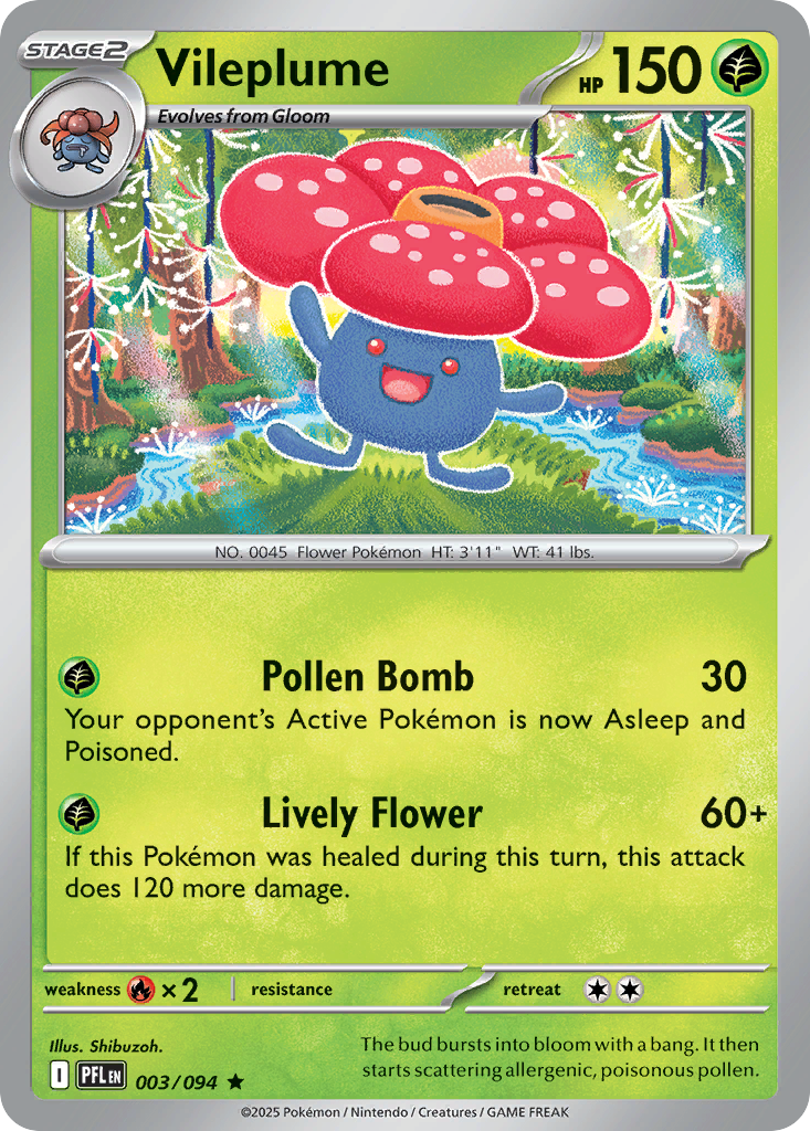Vileplume Phantasmal Flames 3