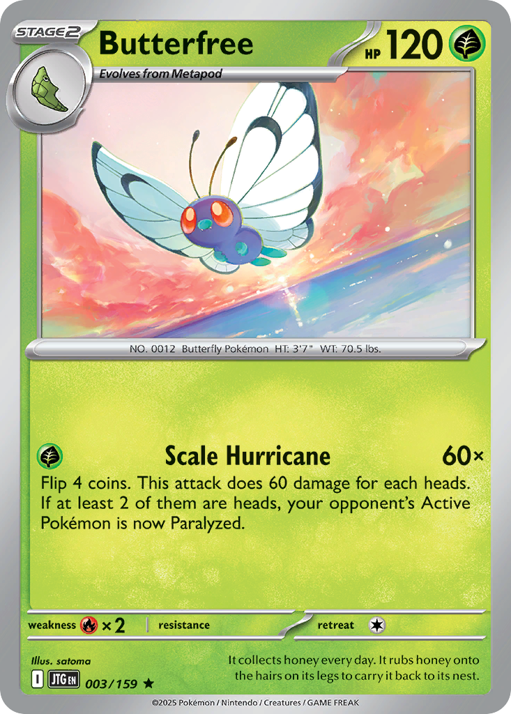 Butterfree Journey Together 3