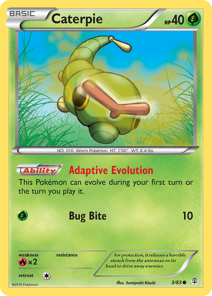 Caterpie Generations 3